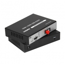 汤湖HDMI音视频光端机光纤收发器转换器 1080P1对