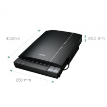 爱普生Epson V370商务彩色带透扫器A4平板扫描仪