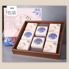 穆桂英美食月饼礼盒经典系列祥龙运福广式苏式月饼礼盒