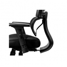 得力（deli）人体工学椅子可躺 办公座椅 分段背靠透气老板椅职员椅 87049