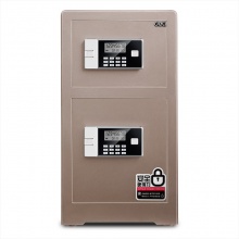 得力(deli)保险柜 27103 双保险 电子密码国标保险箱 液晶面板  80cm  金衣卫系列