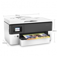 惠普OfficeJet 7740彩色A3线网络WIFI喷墨打印复印扫描传真机一体机