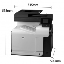 HP惠普M570dw 彩色激光打印复印扫描一体机