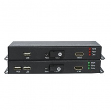 华立信1路HDML+2路USB光端机