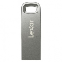 雷克沙（Lexar）128GB USB3.1 U盘 M45 银色 金属外壳