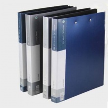 金得利 ALH151 文件夹 A4 背脊25mm 金属双色长强力夹+板夹 银色 (12个/袋)