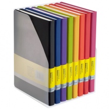 齐心 C5902T 优品皮面笔记本套装 A5 8本8色装  配