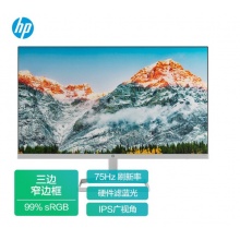 惠普（HP）家用商务办公游戏电竞高清电脑屏幕显示器 M24FW 23.8英寸 微边框护眼低蓝光
