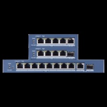 海康威视5口10口桌面式全千兆高功率PoE交换机 企业级交换器 监控网络网线分线器 分流器 DS-3E0510P-E