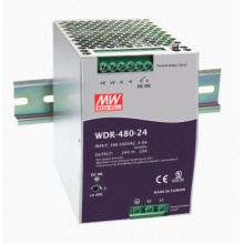 台湾明纬WDR-480-24明纬开关电源480W/24V/20A稳压电源
