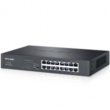 TP-LINK 16口全千兆交换机TL-SG1016DT桌面式1000M