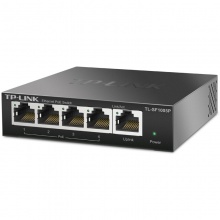 TP-LINK TL-SF1005P 5口百兆POE交换机 视频监控供电