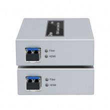 帝特DT-7052 kvm光纤延长器300米4k高清单模双纤HDMI光端机