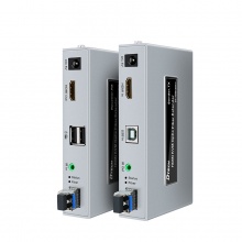 帝特DT-7059 kvm光纤延长器1080p单模双纤HDMI光端机20公里