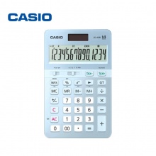 Casio/卡西欧JS-40B计算器时尚 14位 粉色蓝色可选