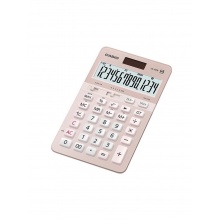 Casio/卡西欧JS-40B计算器时尚 14位 粉色蓝色可选