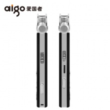Aigo/爱国者R5599录音笔 8GB 双麦克立体录音