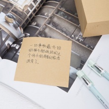 得力21515百事贴(棕)90mm*90mm-400页(包)