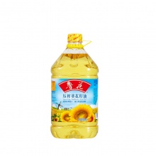 鲁花 食用油 物理压榨 葵花籽油5L（原料欧洲进口）