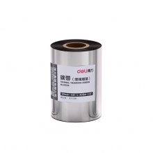 得力(deli)90mm*300m热转印 打印碳带 增强蜡基碳带81503（单支装）