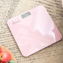 得力（deli） 电子秤 健康秤(透明)(台) 86100充电款（粉色） 