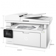HP/惠普 m132fw 黑白激光多功能一体机无线WiFi  传真机 