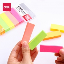 Deli/得力 7154 彩色便签贴 3包装