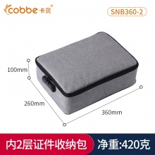 Cobbe/卡贝SNB360-2证件收纳包 2层