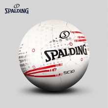 Spalding/斯伯丁SC10系列白/红色 5号热粘合足球 64-938Y