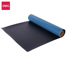 得力（deli）50000软铁黑板0.5*450*1000mm(带胶)(黑)