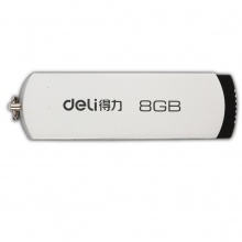 得力（deli）U盘 8g 高速读写 金属U盘8G(3720)