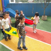 幼儿园二人抬西瓜担架体智能训练游戏道具儿童感统器材游戏玩具 颜色标注