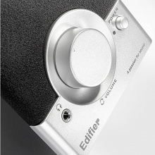 漫步者（EDIFIER） R18T 多媒体有源音箱 2.0声道 直径50*90mm扬声器单元 1.7m连接线 黑色