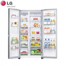 LG GR-B2471PKF 对开门风冷无霜变频家用电冰箱白色647L智能控温