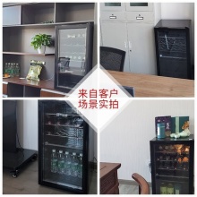 顶邦单门展示柜冷藏柜家用小型冰箱