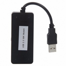 机白金 56K双口 USB modem拨号上网传真猫外置台式机调制解调器