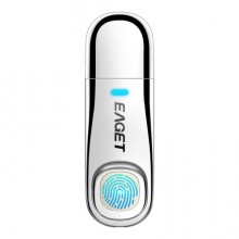 忆捷（EAGET）64GB USB3.0 FU60 指纹加密U盘
