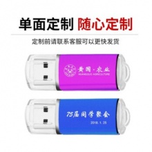 百艺小容量投标u盘金属优盘 亮彩2G