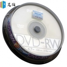 光盘 可擦写 DVD RW 4X 4.7G  (10片)+光盘袋