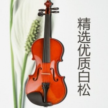 奇宝居 小提琴手工实木款 大人儿童男女学生初学自学入门演奏排练