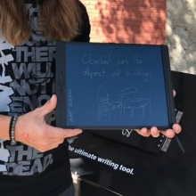 绘玩手写板Blackboard14英寸液晶小黑板可局部擦写透明手绘屏幕绘画板