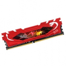 棘蛇(JAZER)DDR4 2666 8GB 台式机内存条 红马甲条