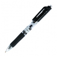得力 S01按动式签字笔 0.5mm 黑色