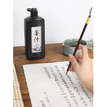 曹一阁墨汁书法专用 书画墨汁500g