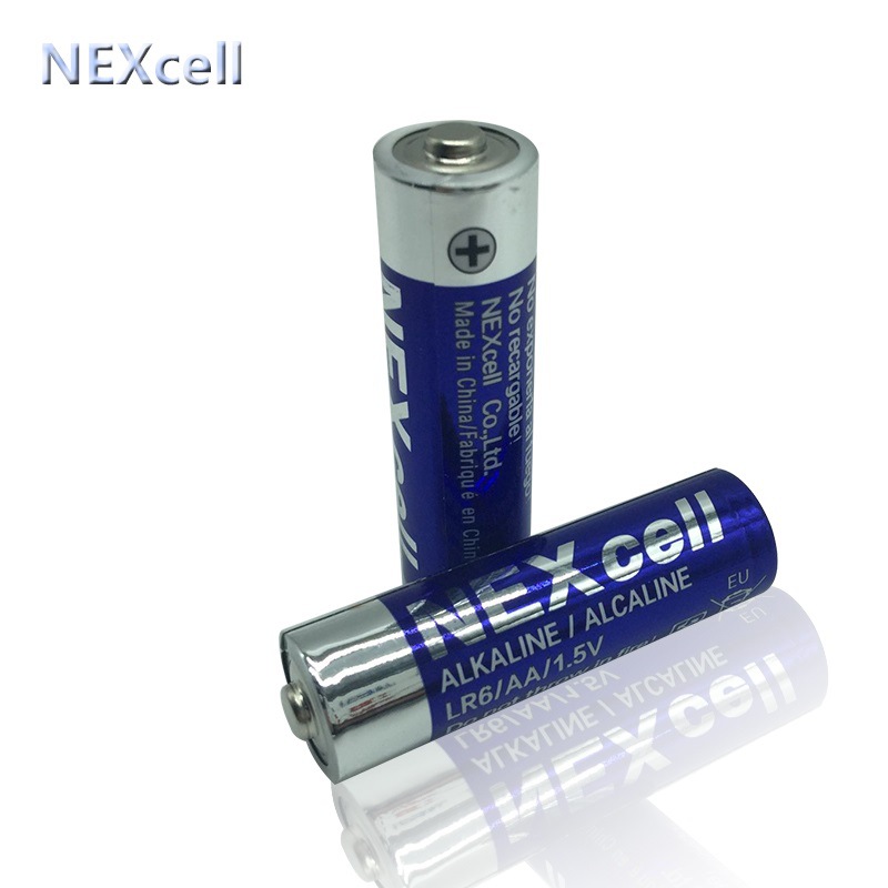 NEXcell 日本品牌 5号碱性干电池 AA LR6  无汞环保超强碱性电池